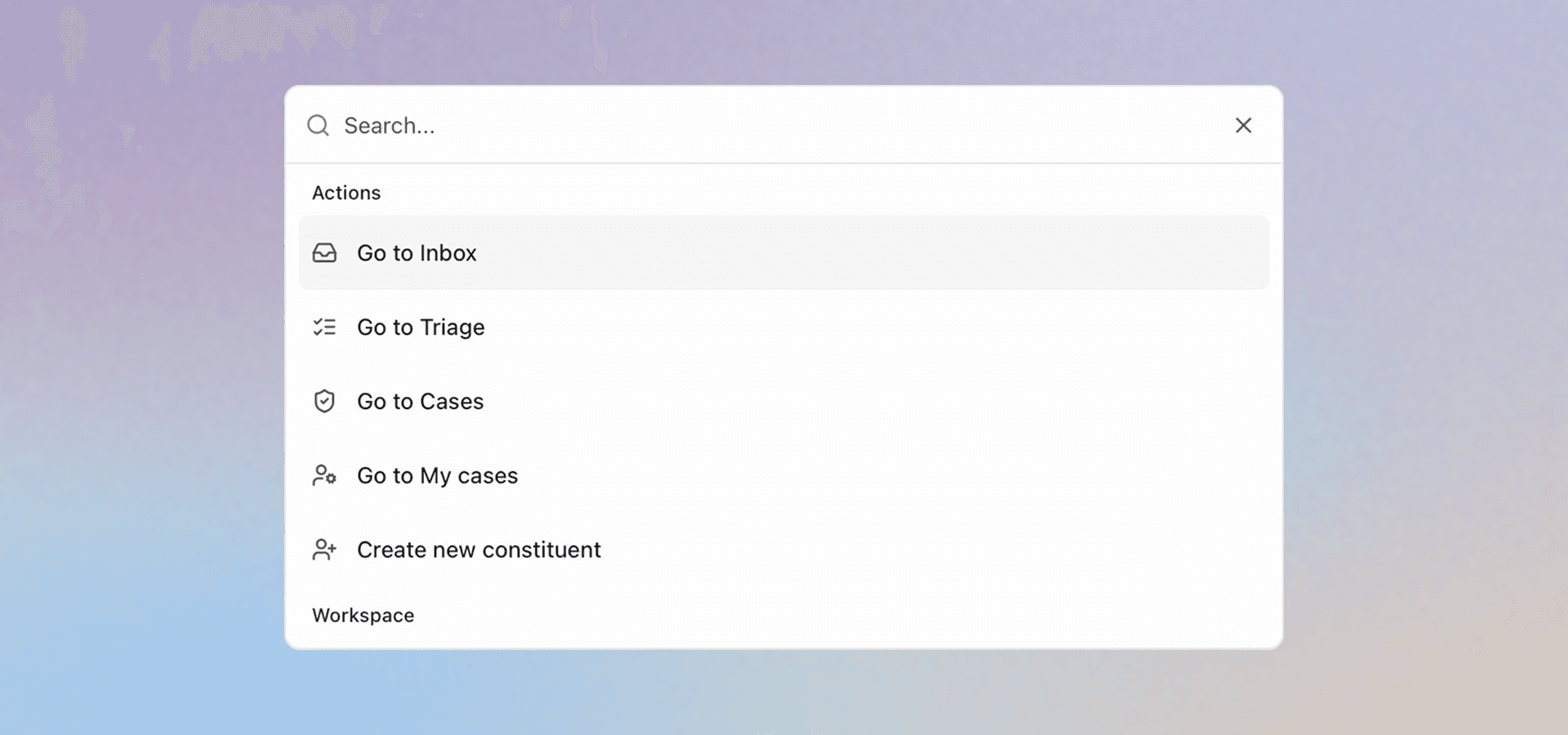 Screenshot of Views in ParlyReply